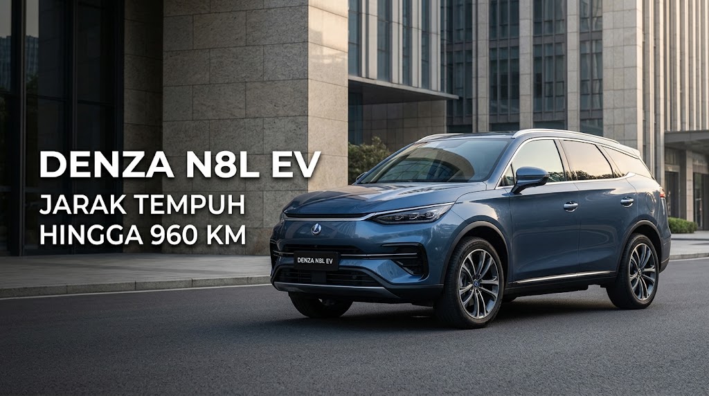 Denza N8L EV Meluncur 14 September 2026, Baterai 130 kWh Jarak 1.000 Km