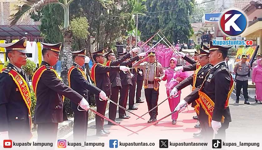 AKBP AH Hudi Arif Resmi Pimpin Polres Tanggamus, Gantikan Rahmad Sujatmiko