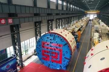 China Luncurkan Yuexi, Mesin Bor Terowongan Terbesar Dunia 3.500 Ton
