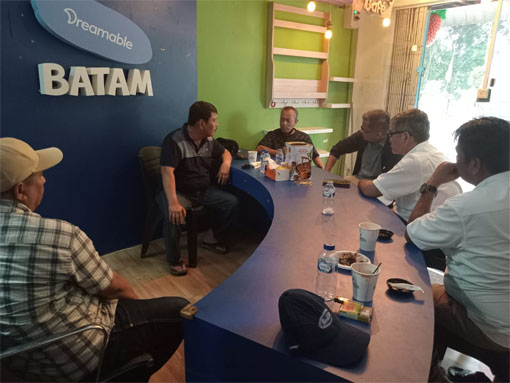 Anggota DPRD Kepri Taba Iskandar Ajak PWI Kepri Garap Podcast Dialog Masyarakat Batam