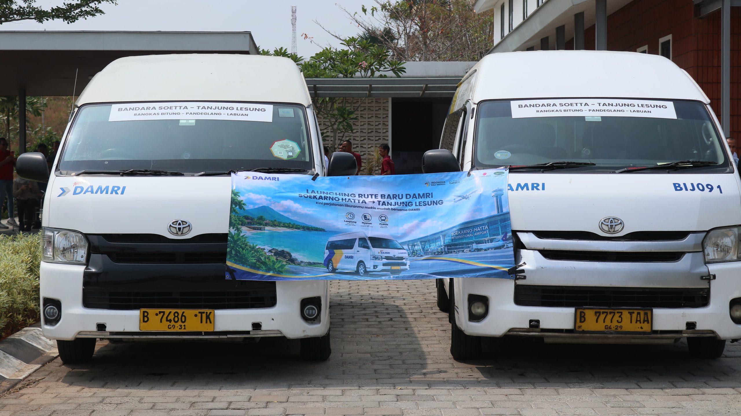 Perum DAMRI Uji Coba Trayek Tanjung Lesung–Bandara Soetta, Tarif Rp175 Ribu Sekali Jalan