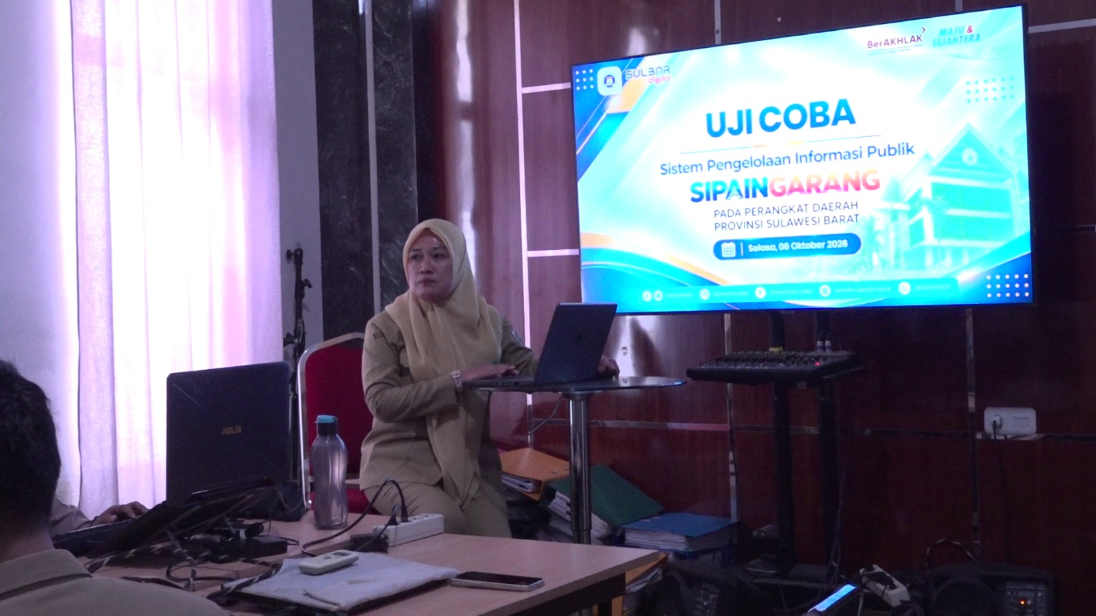 DiskominfoSS Sulbar Uji Coba SIPAINGARANG, Sistem Informasi Terintegrasi Lintas OPD