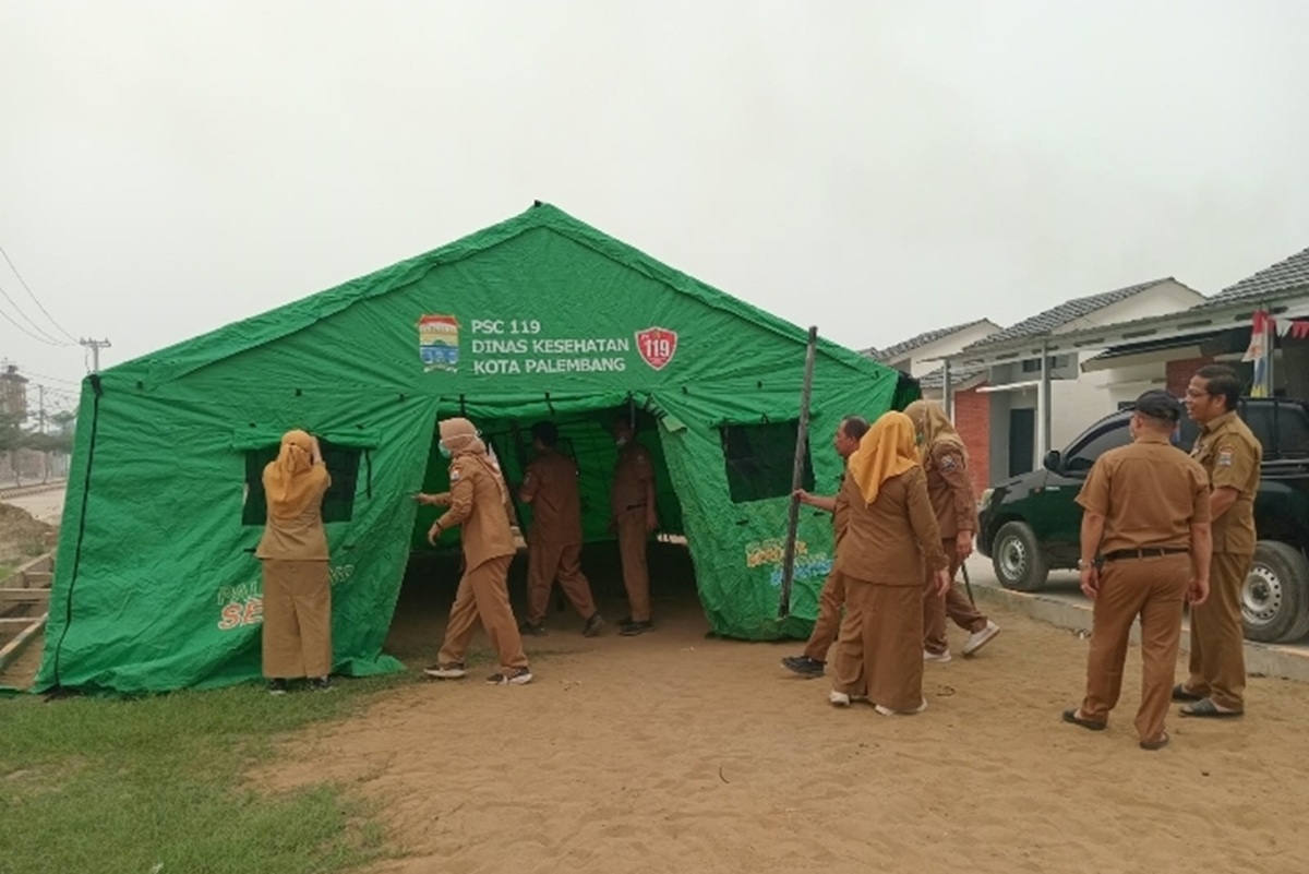 Dinkes Palembang Dirikan Posko Kesehatan 24 Jam di Talang Jambe, Aktifkan Layanan di 18 Kecamatan