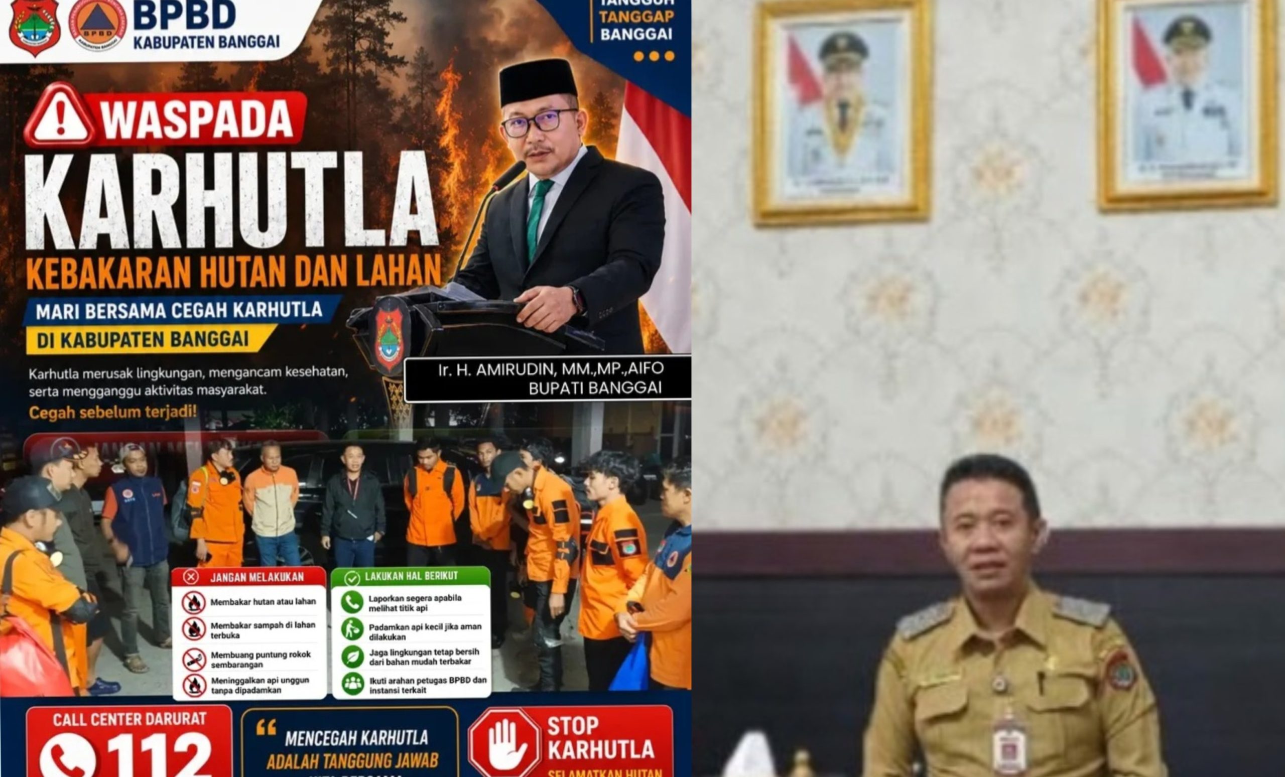 BMKG Prediksi Musim Hujan di Banggai Baru Mulai Maret 2027, Pemkab Wanti-wanti Karhutla