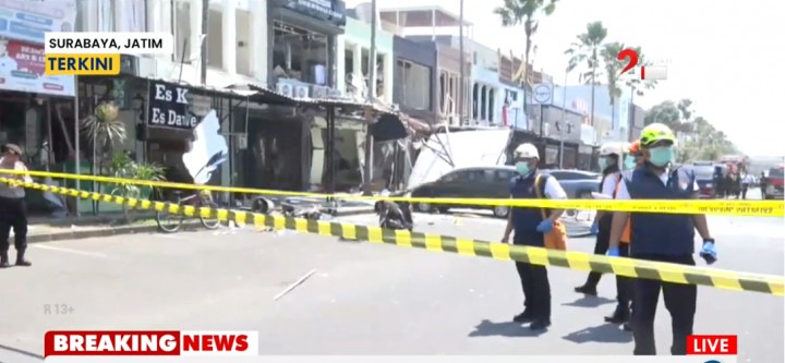 Ledakan Ruko Pakuwon City Surabaya, Warga Sempat Cium Bau Gas