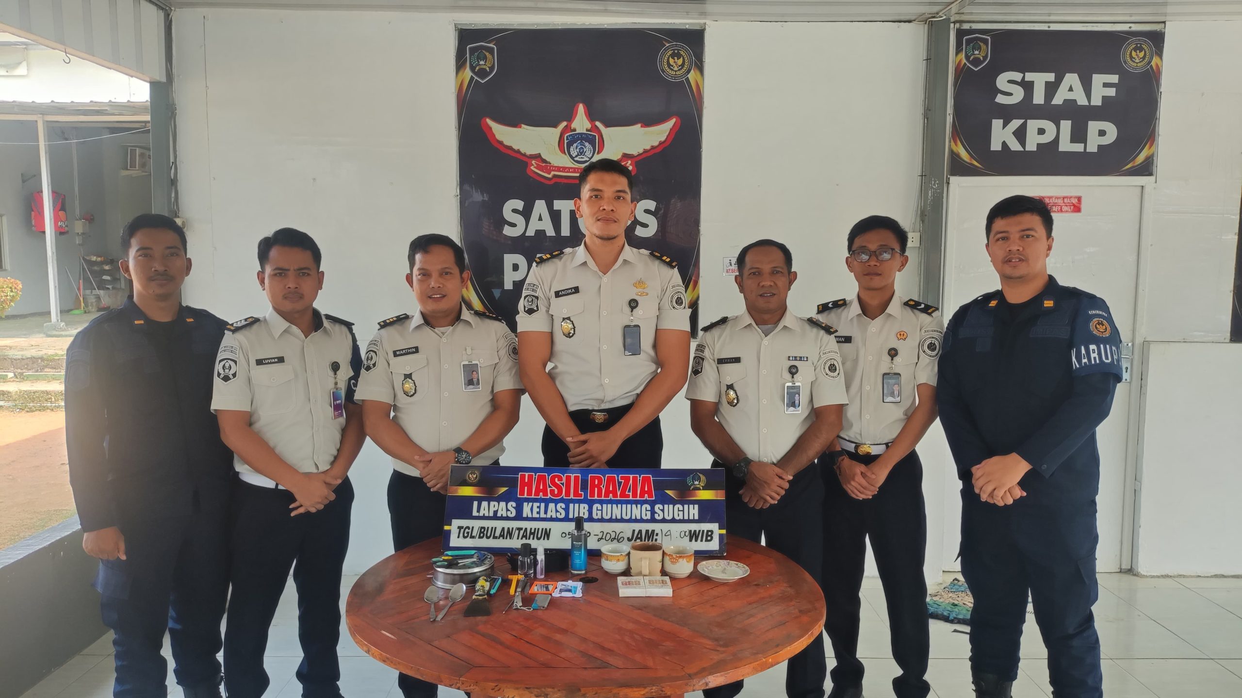 Lapas Gunung Sugih Razia Blok Hunian, Kalapas Sebut Langkah Deteksi Dini Gangguan Keamanan