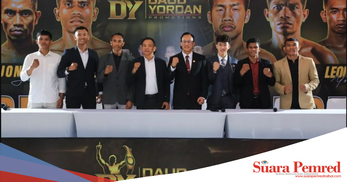 Daud Yordan Promotions Gelar Back to Champion di Pontianak, 7 Petinju Siap Rebut Tiket Juara Dunia