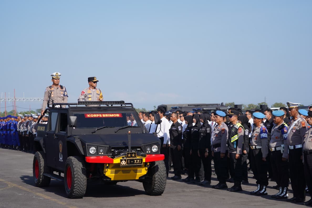 Kapolda NTB Pimpin Apel Operasi Mandalika Rinjani 2026, 2.678 Personel Gabungan Dikerahkan Amankan MotoGP