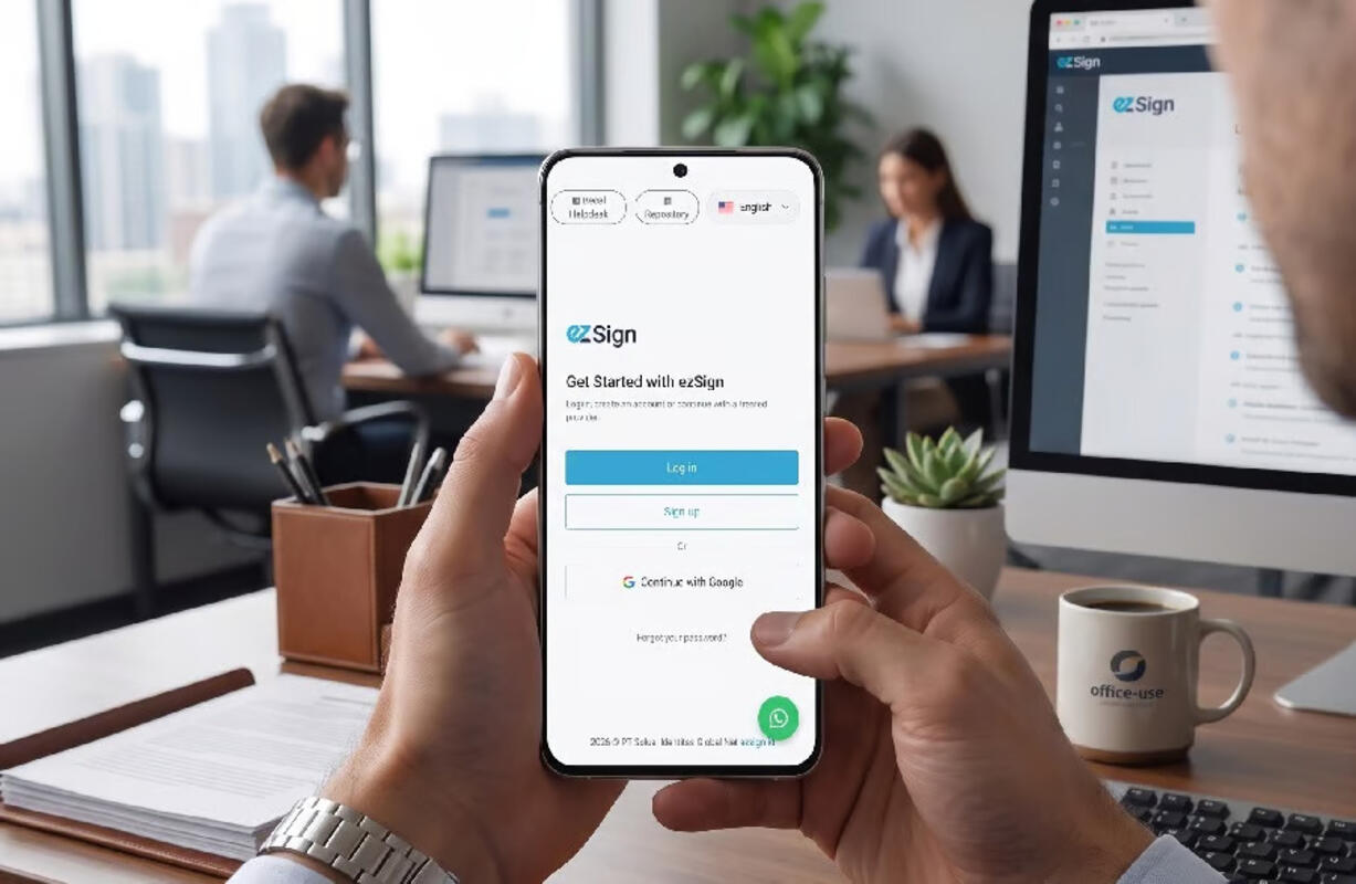 e-KYC ezSign Periksa Identitas Penanda Tangan di Dua Titik, Cegah Pemalsuan Kontrak dan Kredit
