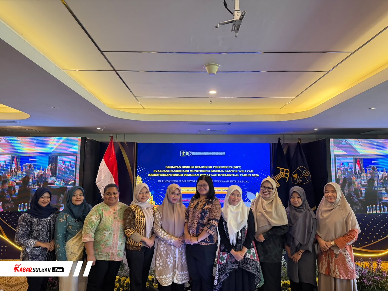 Kakanwil Kemenkum Sulbar Dorong Dashboard KI Jadi Alat Pengambilan Keputusan, Bukan Sekadar Laporan Capaian
