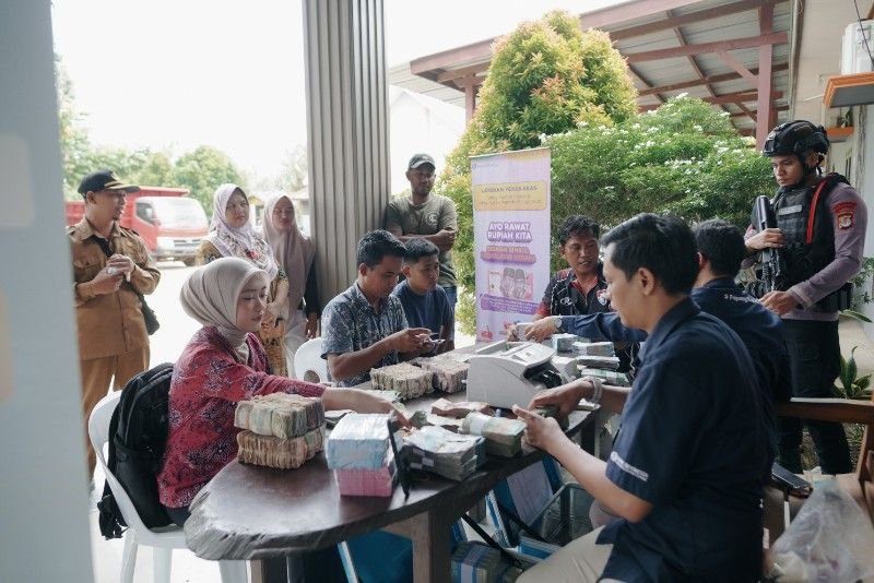 Bank Indonesia Gelar Ekspedisi Rupiah Perbatasan di 2 Kecamatan Nunukan, Layani Penukaran Uang hingga Edukasi QRIS