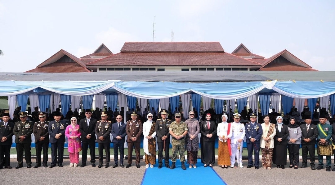 Kanwil Kemenkum Babel Hadiri HUT ke-81 TNI di Pangkalpinang, Tegaskan Sinergi Lintas Instansi