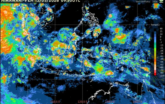 BMKG Peringatkan Awan Cumulonimbus di 7 Wilayah Daratan, Kalimantan Timur Termasuk