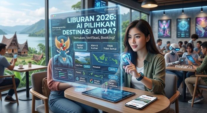 AI Mulai Tentukan Destinasi Liburan, Wisatawan Tetap Verifikasi Sebelum Booking