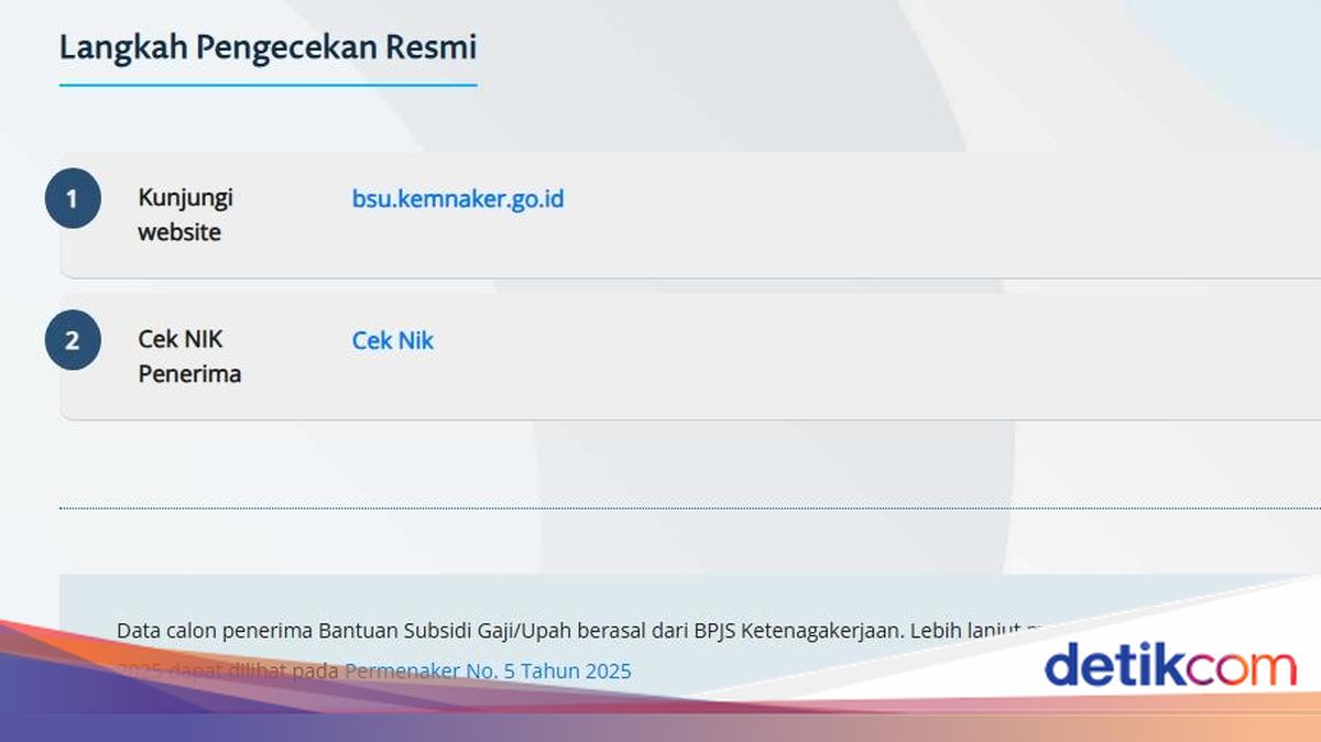 Cara Cek Penerima BSU 2026: Portal Kemnaker, BPJS, Pospay, JMO