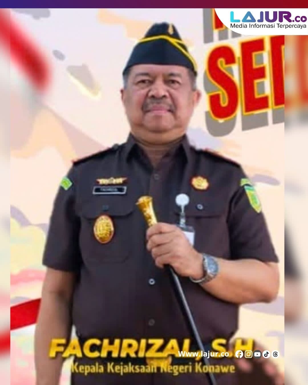 Kajari Konawe Fachrizal Digiring ke Kejagung, Kajati Sultra Tunjuk Hijran Safar Jadi Plh