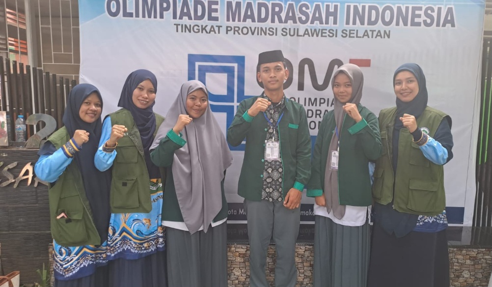 Tiga Santri MA Muhammadiyah Punnia Pinrang Berlaga di OMI Sulsel, Bidik Geografi-Biologi-Fisika