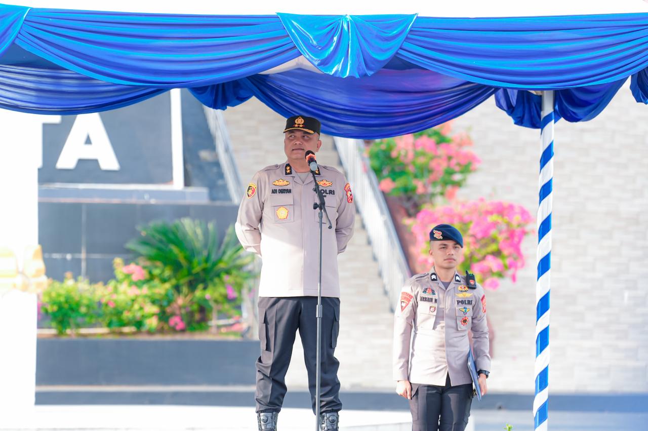 Kapolda Sulbar Irjen Pol Adi Deriyan Pamit di Apel Terakhir, Sebut Sulbar Salah Satu Tempat Terindah