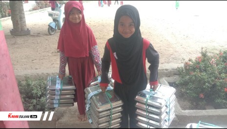 Siswa SD Inpres Salumanurung Mamuju Tengah Terima Makan Bergizi Gratis Tiap Hari dari SPPG Budong-Budong Lumu