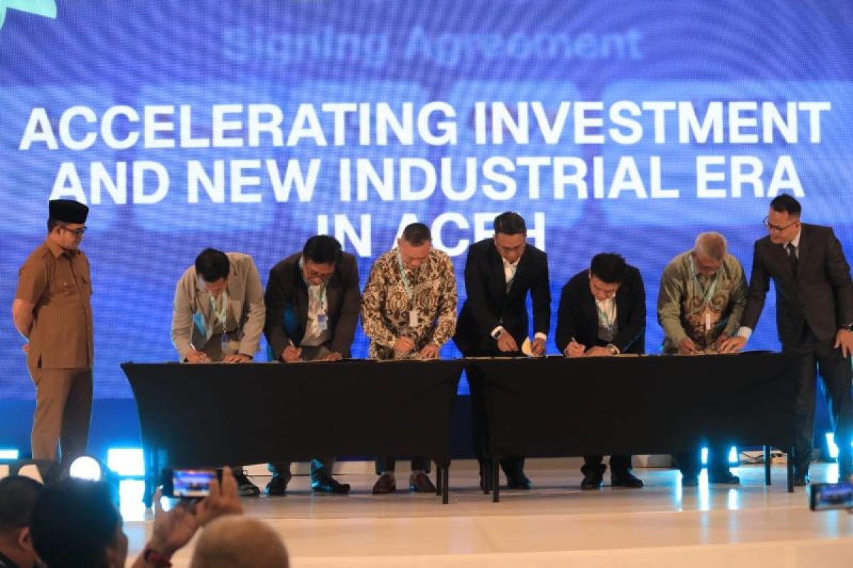 PEMA Teken Kerja Sama Investasi Rp 300 Miliar dengan Dua Perusahaan Malaysia di Banda Aceh