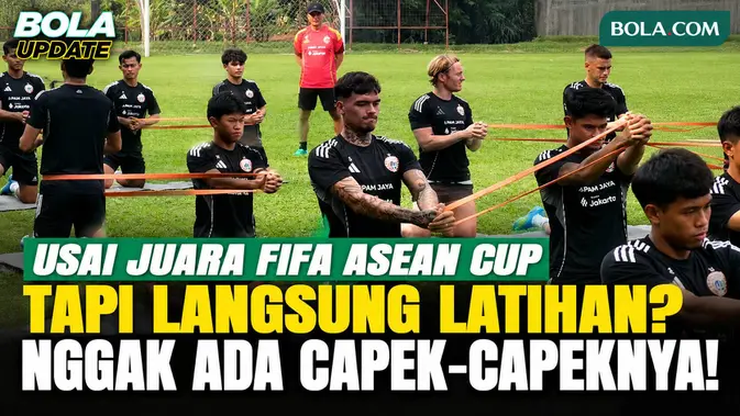 Usai Juara ASEAN Cup 2026, Lima Pemain Timnas Langsung Bergabung Latihan Persija