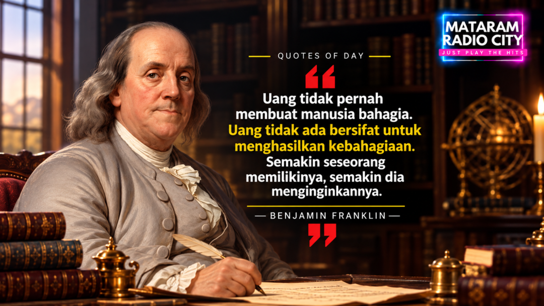 Benjamin Franklin, Politisi-Diplomat yang Lahir dari Dunia Percetakan dan Mengubah Sains Amerika