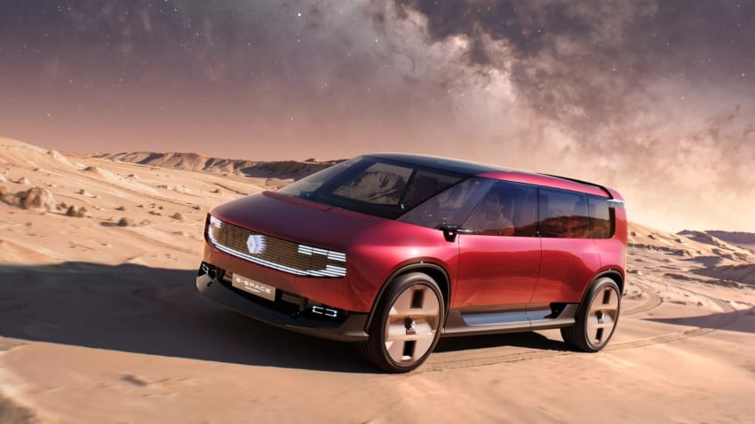 Renault E-Space Concept Meluncur di Paris Motor Show 2026, Andalkan Kabin Lapang