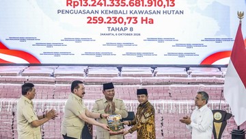 Satgas PKH Setor Rp 13,24 Triliun ke Kas Negara, Masuk APBN 2026