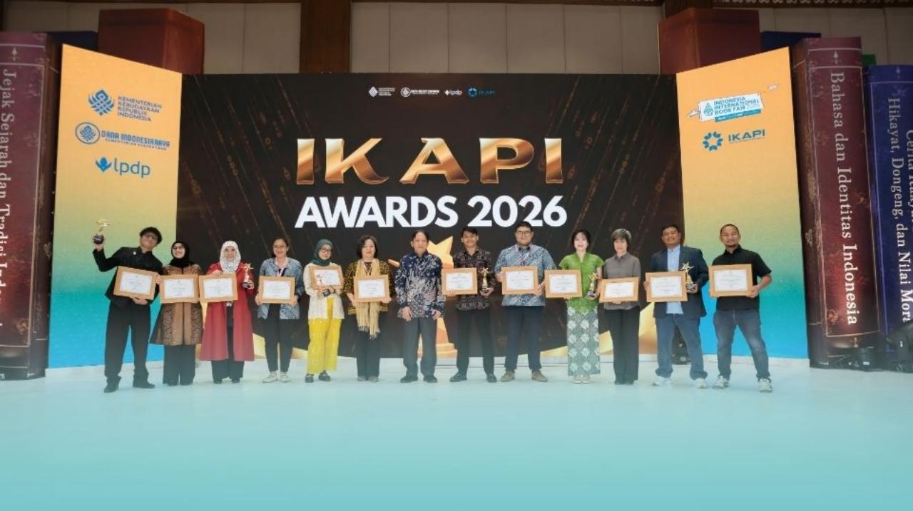 6 Penulis dan Pegiat Literasi Raih IKAPI Awards 2026 di IIBF Jakarta, Brian Khrisna hingga Puty Puar Masuk Daftar