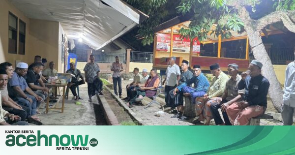 45 Keuchik Bandar Dua Sambangi Kapolsek Baru Iptu Mustafa, Perkuat Sinergi Kamtibmas