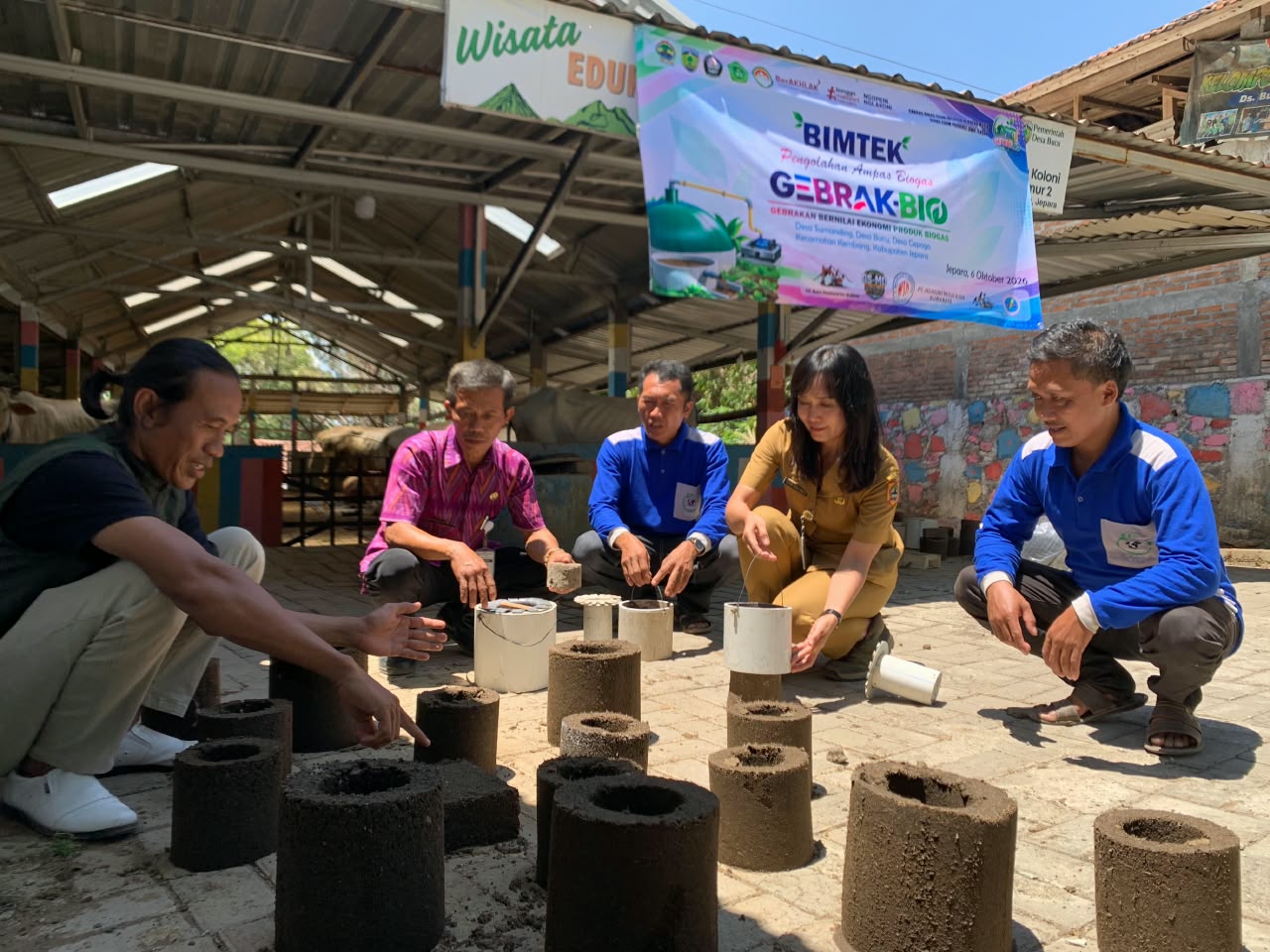 41 Instalasi Biogas di Jepara Olah Kotoran Sapi Jadi Gas Masak dan Pupuk Bernilai Ekonomi