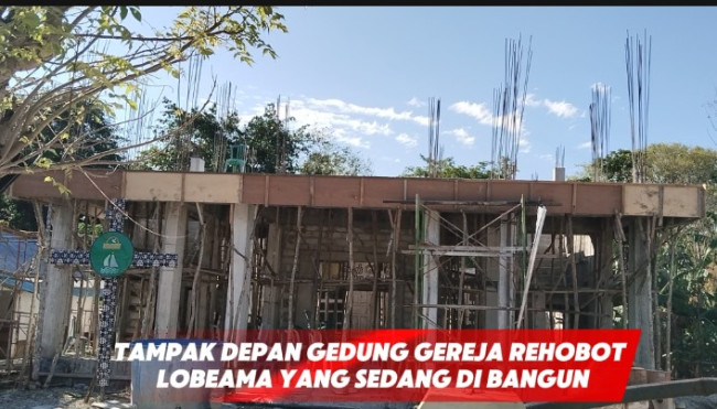 Jemaat GMIT Rehobot Lobeama Rote Ndao Gelar Undian Berhadiah demi Pembangunan Gedung Gereja