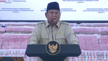 Satgas PKH Selamatkan 6,2 Juta Ha Hutan Senilai Rp 400 T, Prabowo: Bisa Perbaiki Semua Sekolah