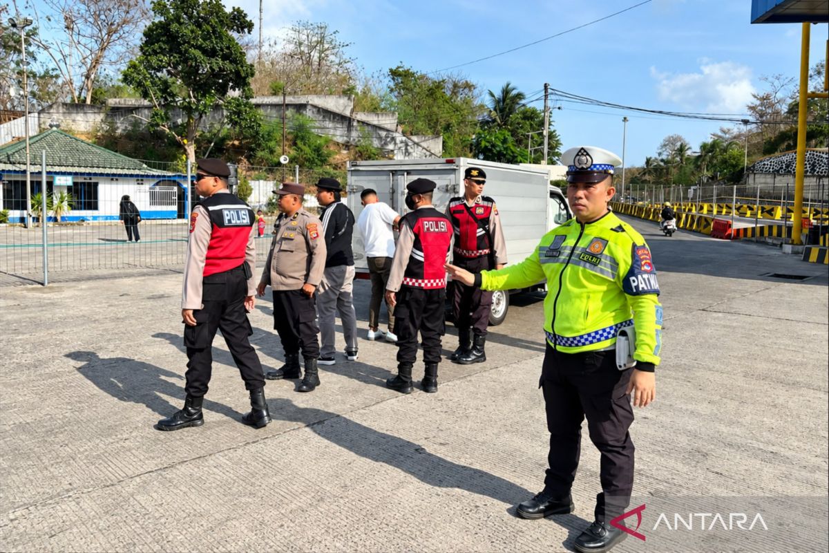 Polisi Perkuat Pengamanan Pelabuhan Lembar Jelang MotoGP Mandalika 2026
