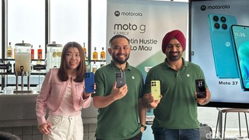 Motorola Rilis Moto G37, Moto G77 Power, dan Moto G67 di Indonesia