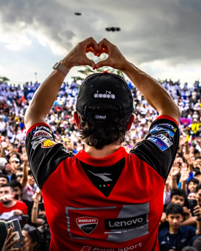 Marc Marquez Ucapkan Terima Kasih ke Warga Lombok Usai Parade MotoGP Mandalika 2026