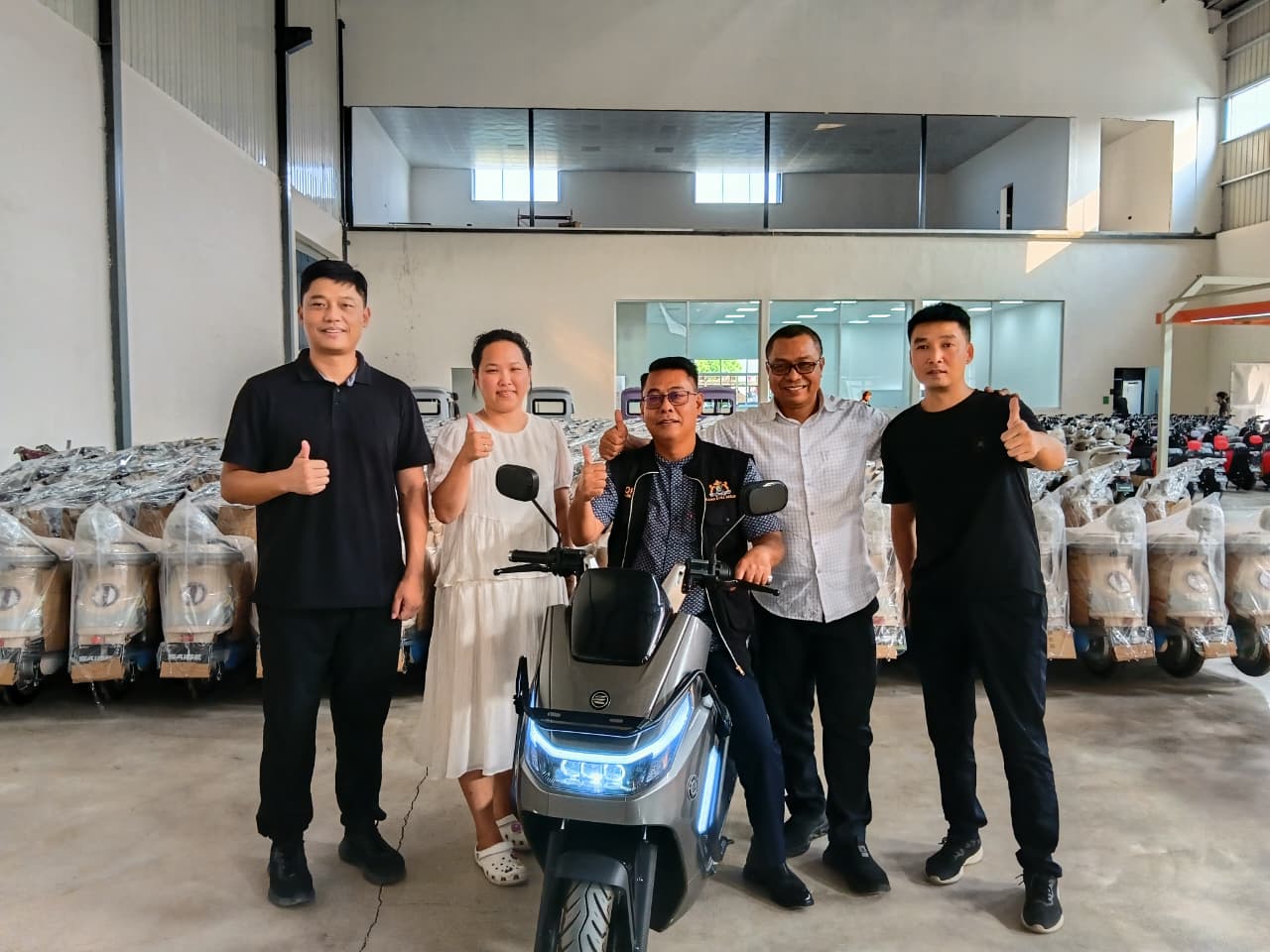 KADIN Kota Bekasi Jajaki Kerja Sama dengan Produsen Motor Listrik Saige Karawang