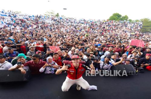 Gubernur NTB Beri Sembeq ke Marc Marquez, Doa Khusus Putus