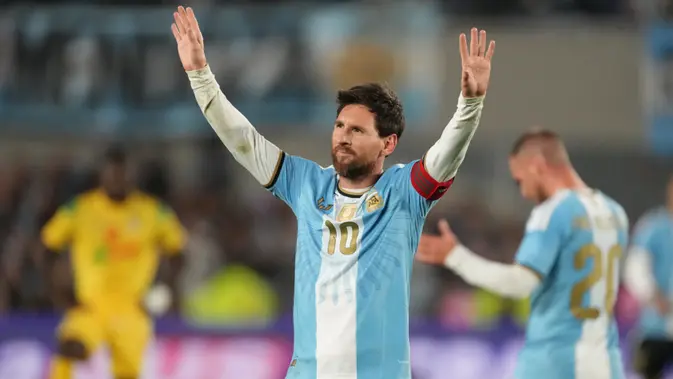 Argentina Tak Bisa Pensiunkan Nomor 10 Messi, Ini Aturan FIFA yang Menghalangi