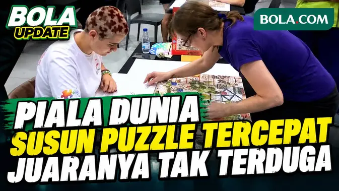 Maartje van der Meer Juara Dunia Puzzle 2025, Tuntaskan 500 Keping di Bawah 28 Menit