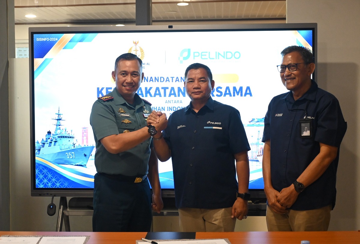 Pelindo Regional 2 Palembang Gandeng Lanal Amankan Pelabuhan