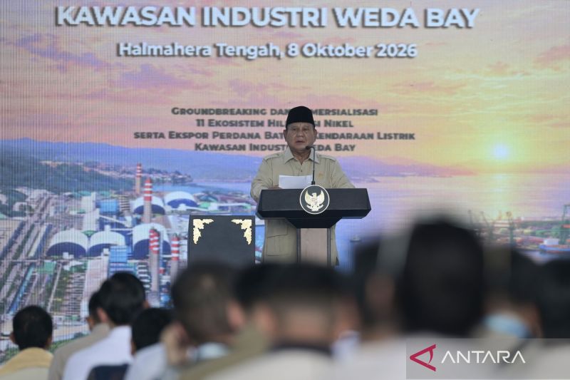Prabowo Jamin Keamanan Investasi, Hilirisasi Rp180 Triliun Resmi Ekspor Perdana