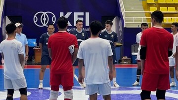 Timnas Futsal Indonesia TC di GOR Popki Jelang Copa Das Nacoes 2026