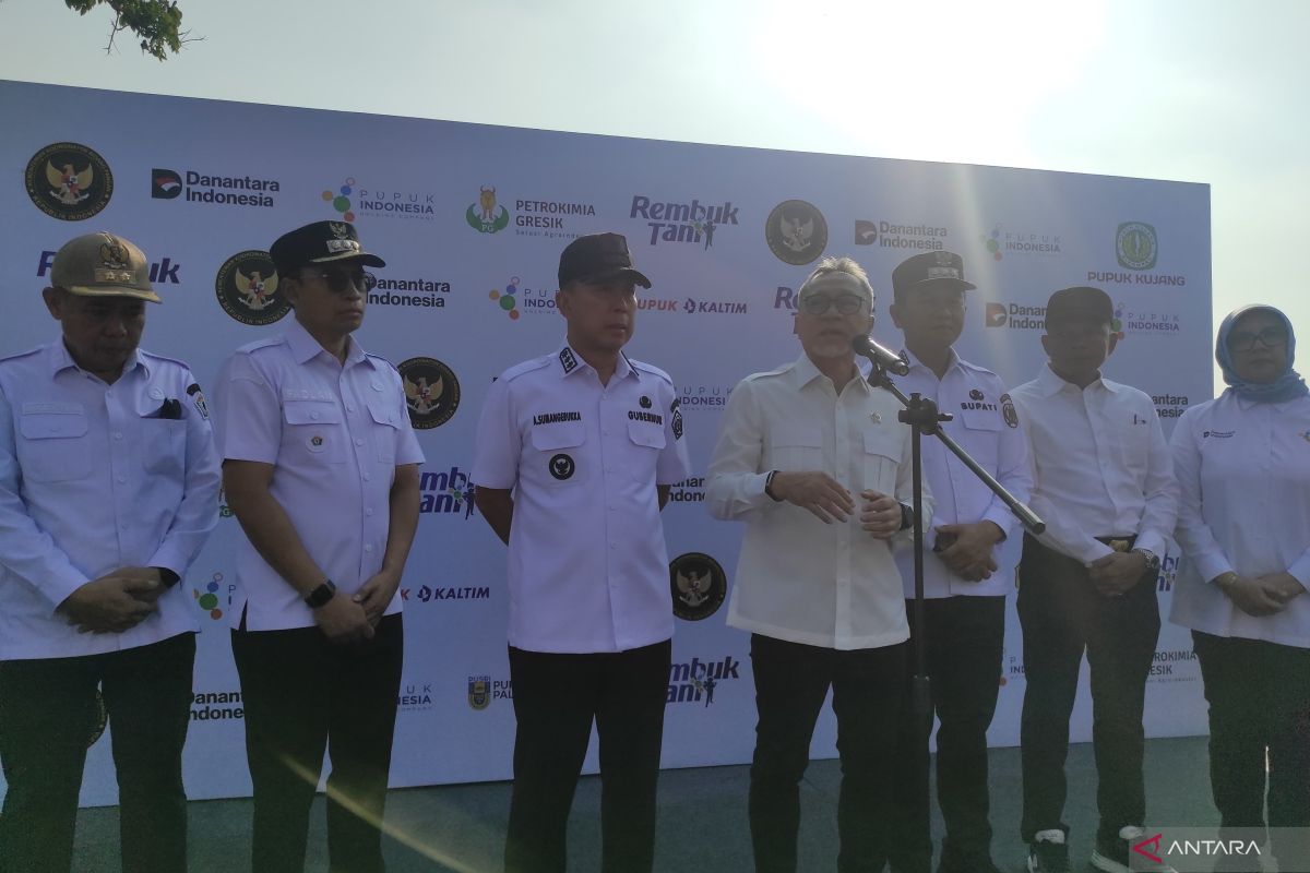 Menko Pangan Zulkifli Hasan Sebut Sultra Surplus Beras, Nilai Tukar Petani Capai 131 Persen