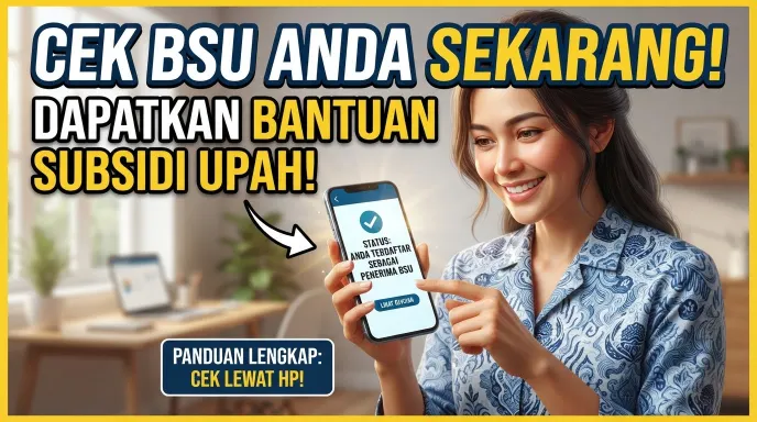 Cara Cek BSU Kemnaker Lewat HP, Lengkap dengan Syarat Penerimanya