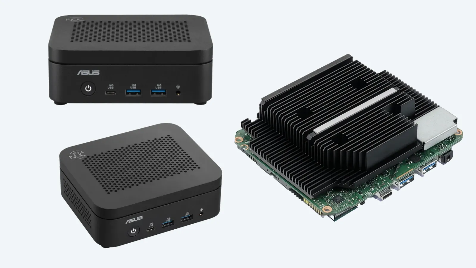 ASUS NUC 14 Essential Fanless Meluncur, Mini PC Tanpa Kipas TDP 6W