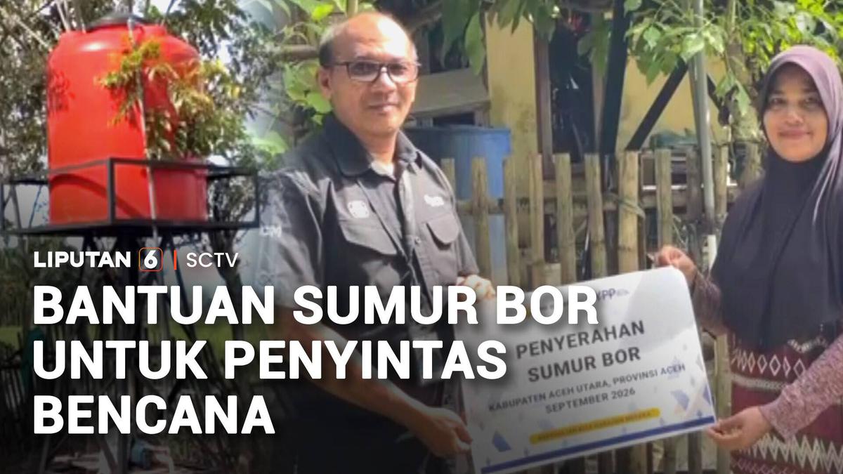YPP Emtek Media Salurkan Sumur Bor untuk Penyintas Bencana di Aceh, Air Bersih Kini Mengalir Lagi