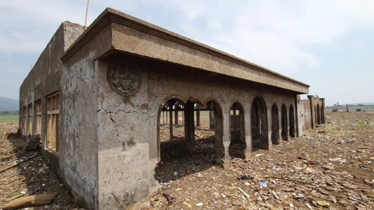 Masjid Al Ikhlas di Sumedang Muncul Kembali Usai 11 Tahun Terendam Waduk Jatigede