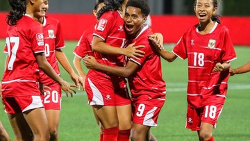 Timnas Putri Indonesia U-17 Puncaki Klasemen Usai Hajar Arab Saudi 3-1