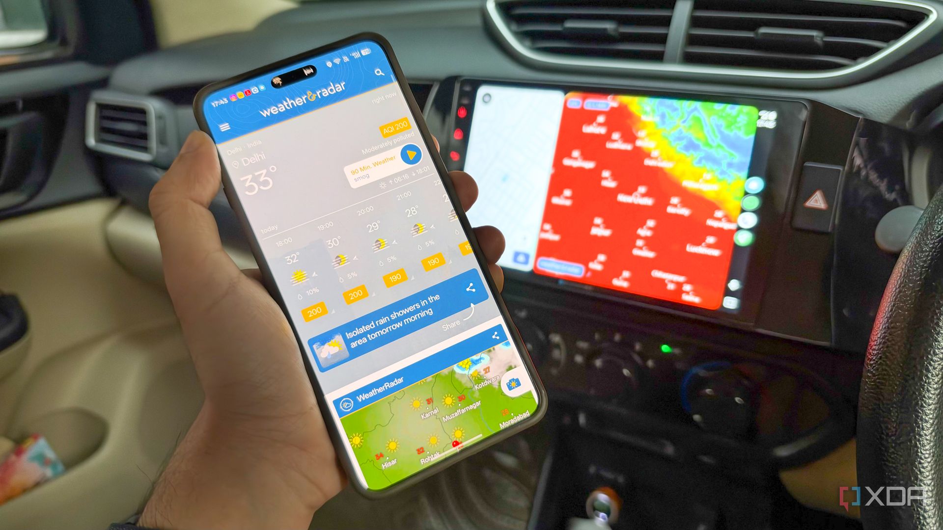 Radar Cuaca Live di Android Auto Ubah Cara Merencanakan Perjalanan